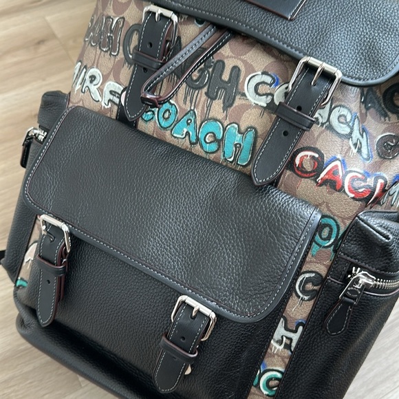 coach Coach X Mint + Serf Sprint Backpack In Signature Canvas CL951 - Picture 8 of 8